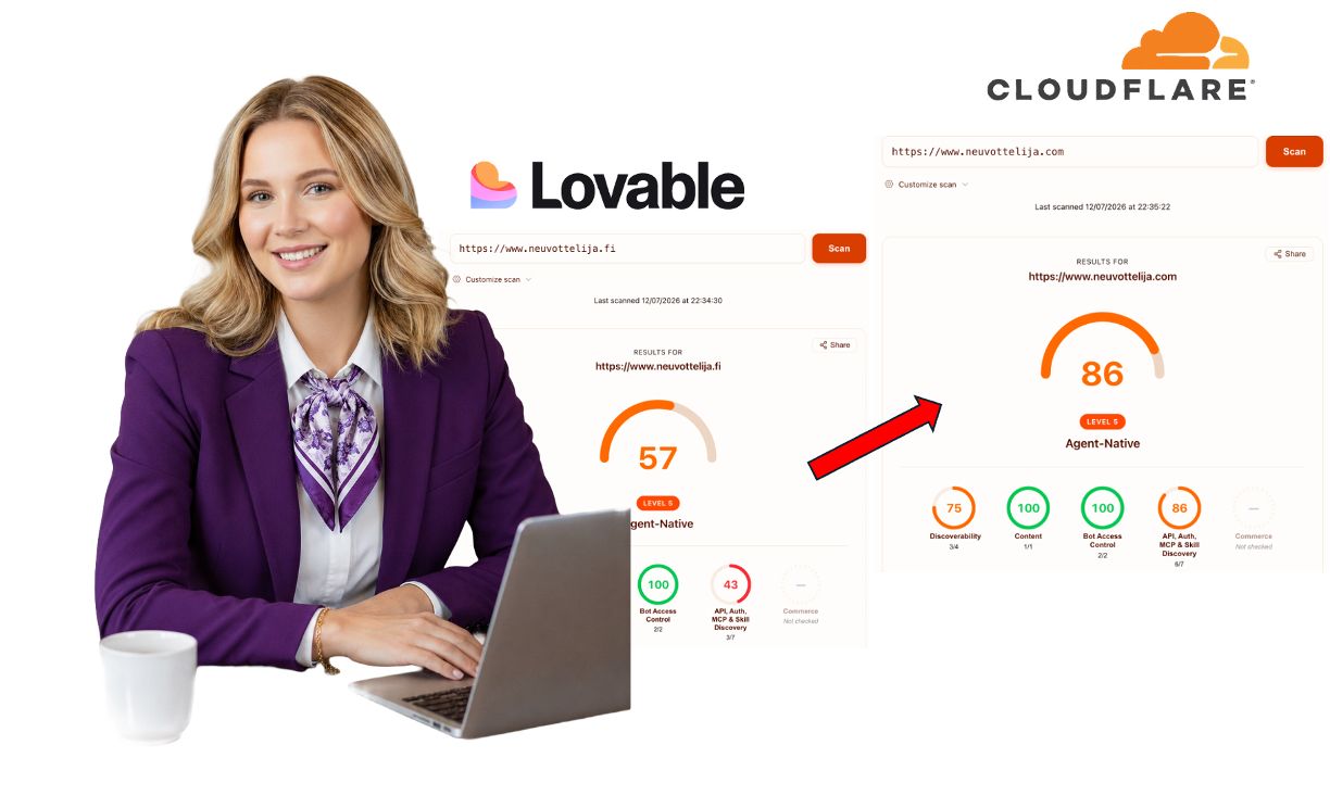 From 57 to 86: Why I Rebuilt Neuvottelija.com for AI Agents
